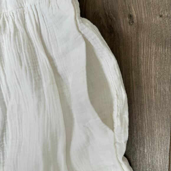 J Crew Crew Neck Mini Casual Gauze Dress US Women's 12 New - Picture 7 of 9